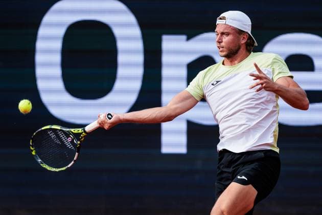 BMW Open München ATP, Tennis Herren 500; 14.04.2025 Alexandre Muller (Frankreich) im Match gegen Alexander Zverev (Deutschland) BMW Open by Bitpanda München ATP 500: Tag 3, München, MTTC Iphitos am 14.04.2025 Copyright: xBEAUTIFULxSPORTS Wunderlx