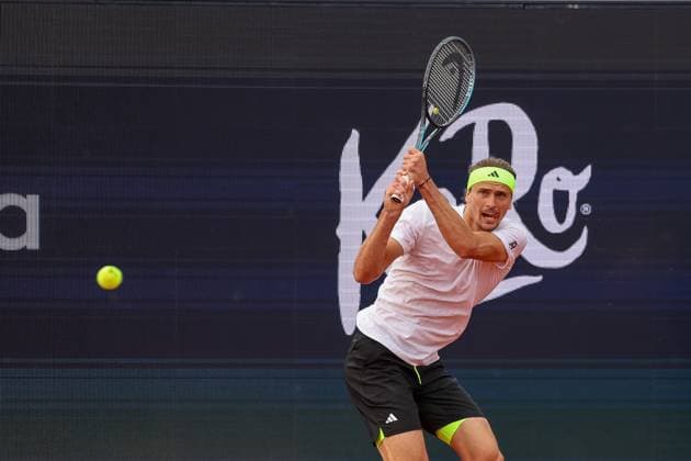 Alexander Zverev (Deutschland), GER, BMW Open by Bitpanda, Alexander Zverev (Deutschland) vs. Alexandre Muller (FRA), Tennis, ATP, Tennis Herren 500, Herren, 14.04.2025, GER, BMW Open by Bitpanda, Alexander Zverev (Deutschland) vs. Alexandre Muller (FRA), Tennis, ATP 500, Herren, 14.04.2025 Muenchen Copyright: xEibner-Pressefoto JennixMaulx EP_JML