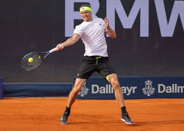 Alexander Zverev (GER) Tennis - BMW Open 2025 - ATP, Tennis Herren 500 - MTTC Iphitos - Munich - - Germany - 14 April 2025. Copyright: xJuergenxHasenkopfx