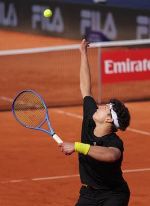 14.04.2025, BMW Open MTTC Iphitos ATP, Tennis Herren Tour 500, Muenchen, Tennis, im Bild: Ben Shelton (USA)