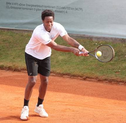 14.04.2025, BMW Open MTTC Iphitos ATP, Tennis Herren Tour 500, Muenchen, Tennis, im Bild: Gael Monfils (FRA)
