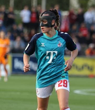Vanessa Leimenstoll (Köln), Leverkusen, Germany 14.04.2025, Frauen Bundesliga, 19. Spieltag, Bayer 04 Leverkusen - 1. FC Köln.
