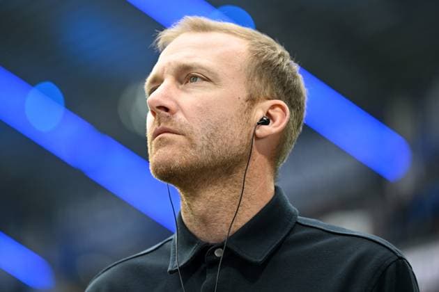 Paderborn, Home Deluxe Arena, 13.04.25, GER, Herren, 2.Bundesliga, Saison 2024-2025, SC Paderborn 07 - Fortuna Duesseldorf Bild: Geschaeftsfuehrer BENJAMIN WEBER (Paderborn) DFL regulations prohibit any use of photographs as image sequences and or quasi-video. NRW Deutschland