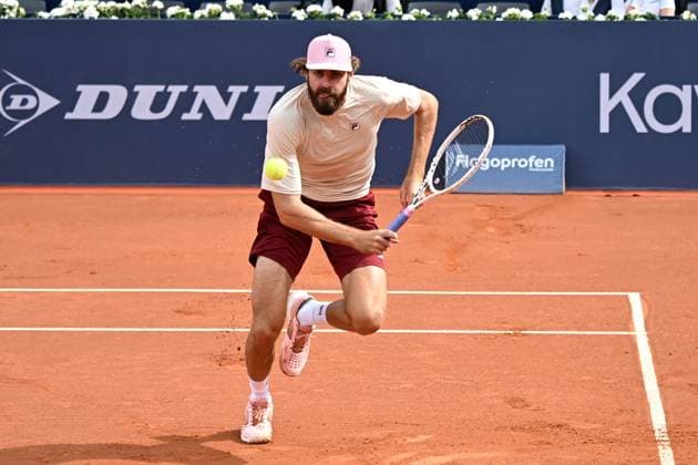 Reilly Opelka during of the Barcelona Open Banc Sabadell at Real Club De Tenis Barcelona, Spain  Copyright: xAndreaxRosito IPAxSportx xipa-agency.netx xx IPA_56524951 IPA_Agency_IPA56524951