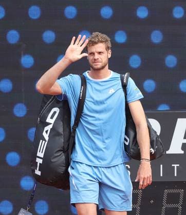 15.04.2025, BMW Open MTTC Iphitos ATP, Tennis Herren Tour 500, Muenchen, Tennis, im Bild: Yannick Hanfmann (GER)