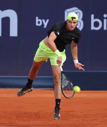 15.04.2025, BMW Open MTTC Iphitos ATP, Tennis Herren Tour 500, Muenchen, Tennis, im Bild: Jakub Nensik (CZE)