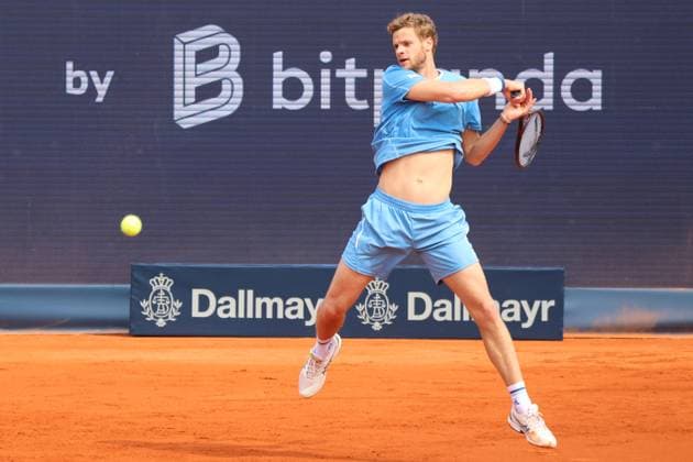 Yannick Hanfmann (GER) Tennis BMW Open by Bitpanda ATP, Tennis Herren 500 München 15.04.2025 FOTO: Mladen Lackovic LakoPress
