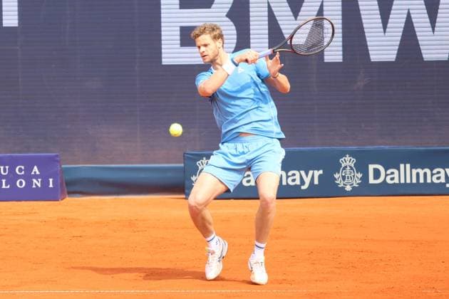 Yannick Hanfmann (GER) Tennis BMW Open by Bitpanda ATP, Tennis Herren 500 München 15.04.2025 FOTO: Mladen Lackovic LakoPress