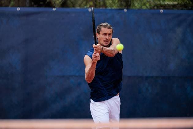 BMW Open München ATP, Tennis Herren 500; 15.04.2025 Alexander Zverev (Deutschland) Training, trainiert BMW Open by Bitpanda München ATP 500: Tag 4, München, MTTC Iphitos am 15.04.2025 Copyright: xBEAUTIFULxSPORTS Wunderlx
