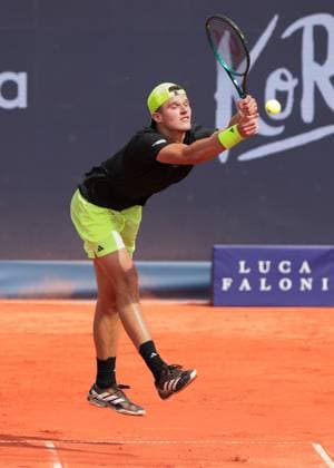 Jakub Mensink (CZE) Tennis - BMW Open 2025 - ATP, Tennis Herren 500 - MTTC Iphitos - Munich - - Germany - 15 April 2025. Copyright: xJuergenxHasenkopfx