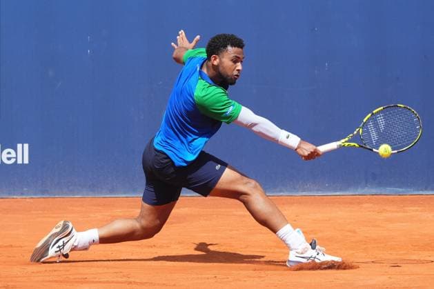 Tennis, Barcelona Open Banc Sabadell 2025, ATP, Tennis Herren 500. Round of 32 Barcelona, Spain, Barcelona Open Banc Sabadell 2025, ATP 500 match, Round of 32 between Pablo Carreno and Arthur Fils, Real Club de Tenis Barcelona, Barcelona, Spain, 15 abril 2025 Copyright: xBaguxBlancox xPressinphotox PS_240215_GODO_32_213