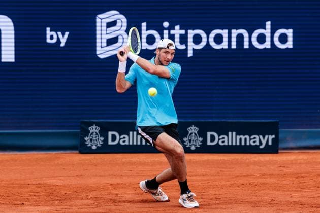 BMW Open München ATP, Tennis Herren 500; 15.04.2025 Jan-Lennard Struff (Deutschland) im Match gegen Francisco Cerundolo (Argentinien) BMW Open by Bitpanda München ATP 500: Tag 4, München, MTTC Iphitos am 15.04.2025 Copyright: xBEAUTIFULxSPORTS Wunderlx