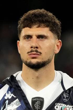 Liberato Cacace of Empoli FC during the Serie A match between SSC Napoli and Empoli FC at Stadio Diego Armando Maradona Naples Italy on 14 April 2025. Naples Stadio Diego Armando Maradona Naples Italy Copyright: xFrancoxRomanox SP24-1174-034