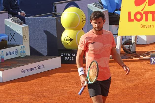 Mariano Navone (ARG) Tennis BMW Open by Bitpanda ATP, Tennis Herren 500 München 15.04.2025 FOTO: Mladen Lackovic LakoPress