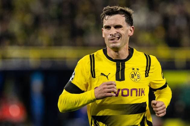 UEFA Champions League: Borussia Dortmund - FC Barcelona, Barca 15.04.2025 Pascal Gross (Borussia Dortmund, 13) UEFA Champions League: Borussia Dortmund - FC Barcelona; BVB Stadion Dortmund, Dortmund; 15.04.2025 Copyright: xBEAUTIFULxSPORTS Buriakovx