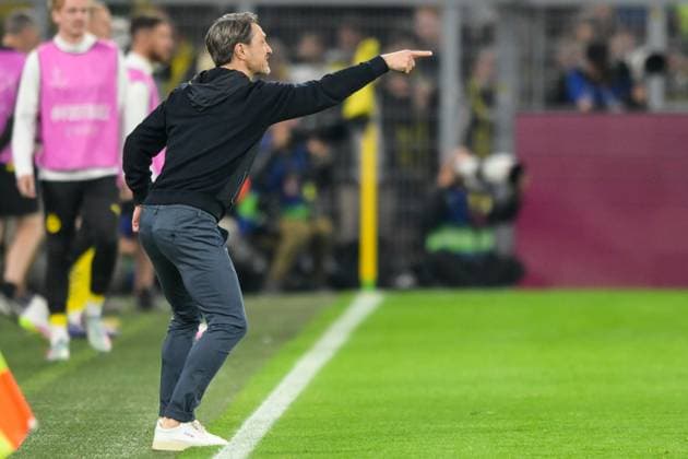 Fußball, Championsleague, 20250415, BV Borussia Dortmund - FC Barcelona, Barca Im Bild Trainer Dortmund Niko KOVAC. Dortmund Signal Iduna Park Nordrhein-Westfalen Deutschland Copyright: Passion2Press MarkusxFischerx