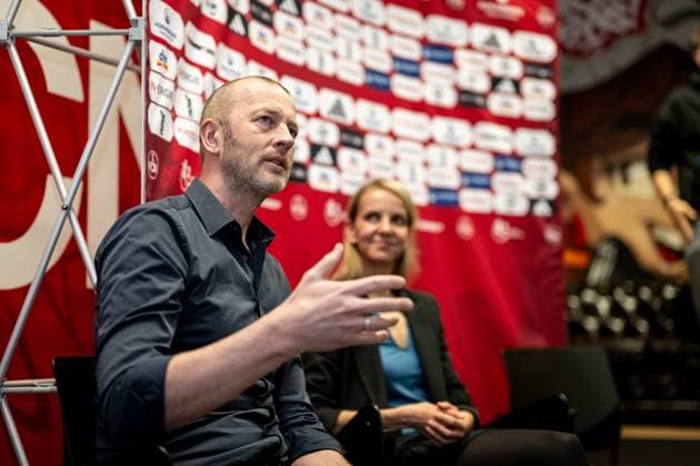 15.04.2025 - 1. FC Nürnberg Nuernberg FCN Club - Medientermin Pressetermin - Jubiläum 125 Jahre 1. FC Nürnberg - Präsentation Aktivitäten - ThHa - xthxhax - Niels Rossow ( Vorstand Strategie & Marketing 1. FC Nürnberg FCN )