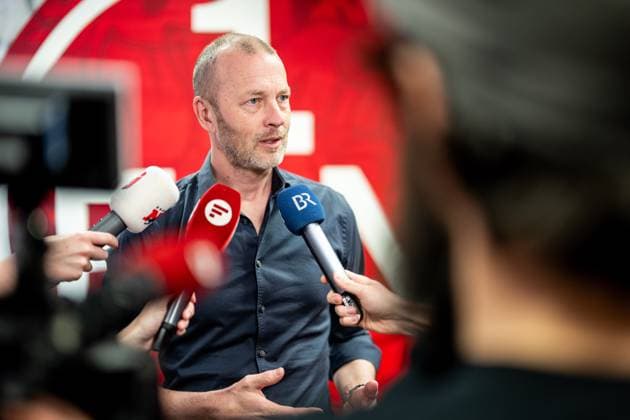 15.04.2025 - 1. FC Nürnberg Nuernberg FCN Club - Medientermin Pressetermin - Jubiläum 125 Jahre 1. FC Nürnberg - Präsentation Aktivitäten - ThHa - xthxhax - Niels Rossow ( Vorstand Strategie & Marketing 1. FC Nürnberg FCN )
