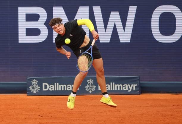 Ben Shelton (USA) Tennis BMW Open by Bitpanda ATP, Tennis Herren 500 München 16.04.2025 FOTO: Mladen Lackovic LakoPress