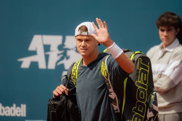 Barcelona Open Banc Sabadell Gabriela Testa OVERTAKE MAXPPP - Barcelona 16 04 2025 RUNE Holger (DEN), portrait during the Barcelona Open Banc Sabadell 2025 from April 12 to 20 in Barcelona, Spain Barcelona Spain  Copyright: xOVERTAKE MAXPPP MAXPPPxGabrielaxTestax OVT202504167421 OVT202504167421