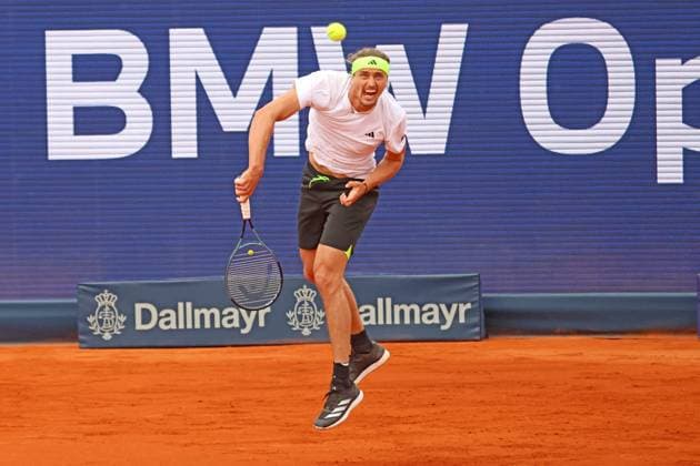 Alexander Zverev (GER) Tennis BMW Open by Bitpanda ATP, Tennis Herren 500 München 16.04.2025 FOTO: Mladen Lackovic LakoPress