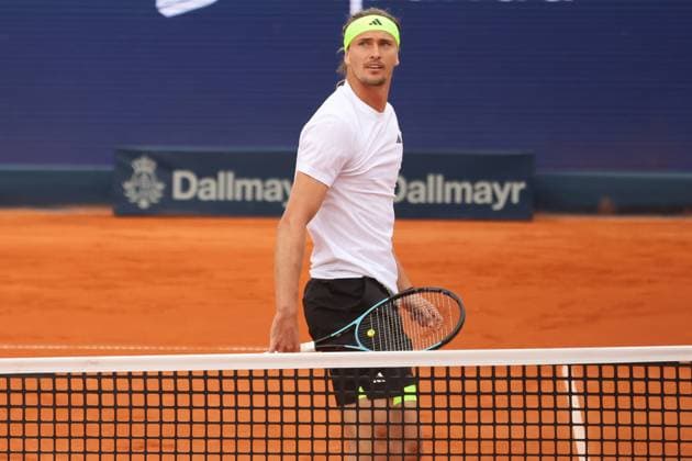 Alexander Zverev (GER) Tennis BMW Open by Bitpanda ATP, Tennis Herren 500 München 16.04.2025 FOTO: Mladen Lackovic LakoPress