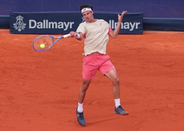 Daniel Altmaier (GER) Tennis - BMW Open 2025 - ATP, Tennis Herren 500 - MTTC Iphitos - Munich - - Germany - 16 April 2025. Copyright: xJuergenxHasenkopfx