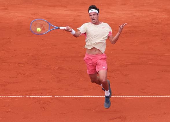Daniel Altmaier (GER) Tennis - BMW Open 2025 - ATP, Tennis Herren 500 - MTTC Iphitos - Munich - - Germany - 16 April 2025. Copyright: xJuergenxHasenkopfx