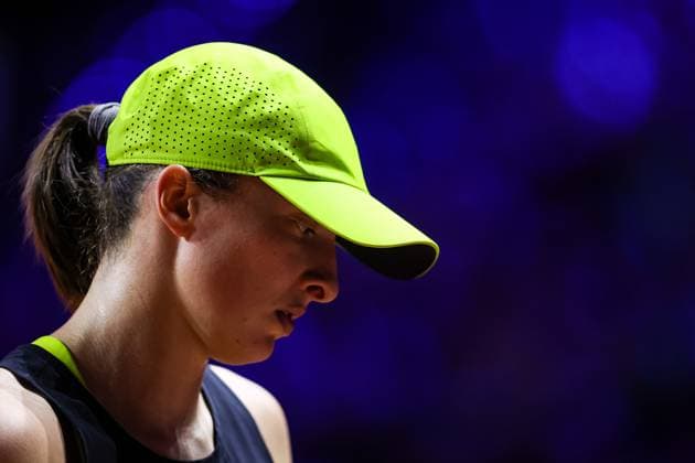 im Bild Iga Swiatek Jana Fett CRO vs Iga Swiatek POL GER, Porsche Tennis Grand Prix GP Stuttgart 2025, WTA500, 16.04.2025 GER, Porsche Tennis Grand Prix GP Stuttgart 2025, WTA500, 16.04.2025 Stuttgart Copyright: xEibner-Pressefoto RogerxBuerkex EP