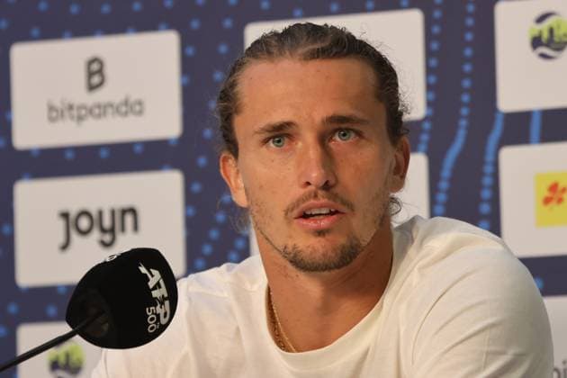 Alexander Zverev (GER) Pressekonferenz, Portraet, Portrait, Tennis BMW Open by Bitpanda ATP, Tennis Herren 500 München 16.04.2025 FOTO: Mladen Lackovic LakoPress