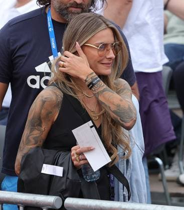 16.04.2025, BMW Open MTTC Iphitos ATP, Tennis Herren Tour 500, Muenchen, Tennis, im Bild: Sophia Thomalla