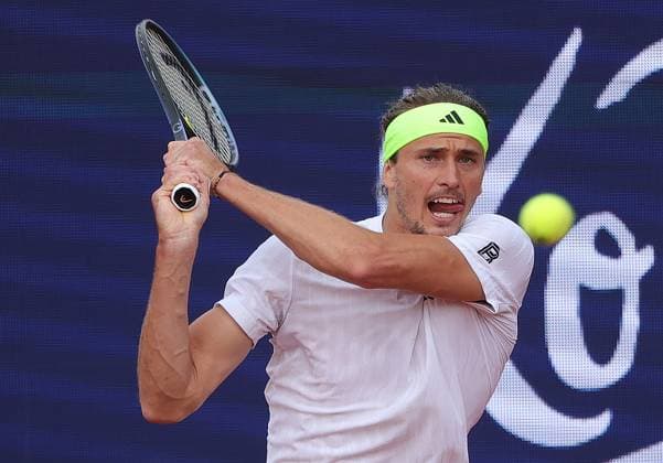 16.04.2025, BMW Open MTTC Iphitos ATP, Tennis Herren Tour 500, Muenchen, Tennis, im Bild: Alexander Zverev (GER)