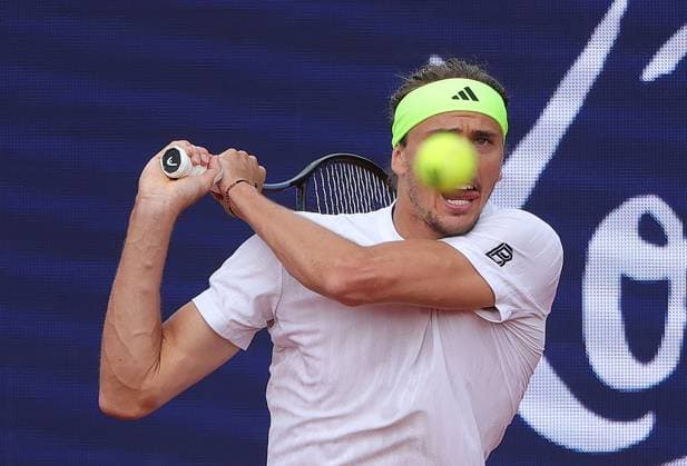16.04.2025, BMW Open MTTC Iphitos ATP, Tennis Herren Tour 500, Muenchen, Tennis, im Bild: Alexander Zverev (GER)