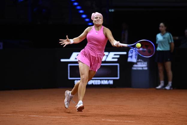 Porsche Tennis Grand Prix 2025 in Stuttgart, 16.04.2025 Diana Shnaider (RUS) Porsche Tennis Grand Prix 2025