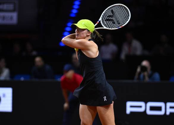 Porsche Tennis Grand Prix 2025 in Stuttgart, 12.04.2025 Iga ÅöwiÄÖtek (POL) Porsche Tennis Grand Prix 2025