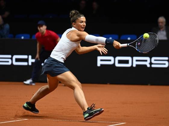 Porsche Tennis Grand Prix 2025 in Stuttgart, 16.04.2025 Sara Errani (ITA) Porsche Tennis Grand Prix 2025