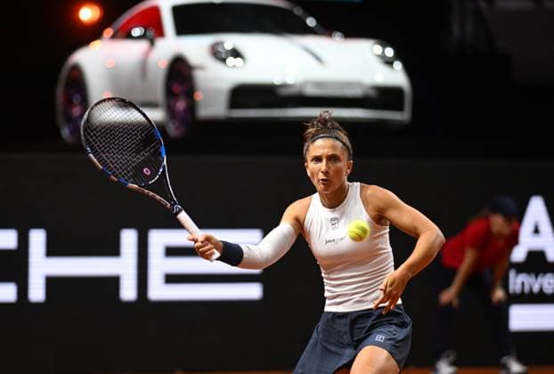 Porsche Tennis Grand Prix 2025 in Stuttgart, 16.04.2025 Sara Errani (ITA) Porsche Tennis Grand Prix 2025
