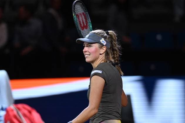Porsche Tennis Grand Prix 2025 in Stuttgart, 16.04.2025 Magdalena Frech (POL) Porsche Tennis Grand Prix 2025