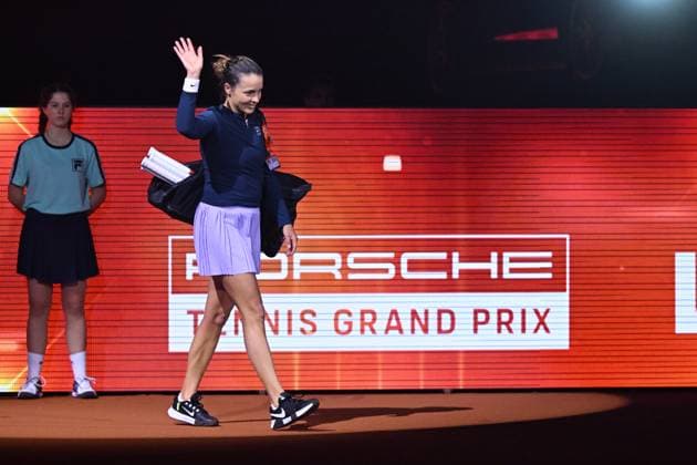 Porsche Tennis Grand Prix 2025 in Stuttgart, 16.04.2025 Tatjana Maria (GER) Porsche Tennis Grand Prix 2025