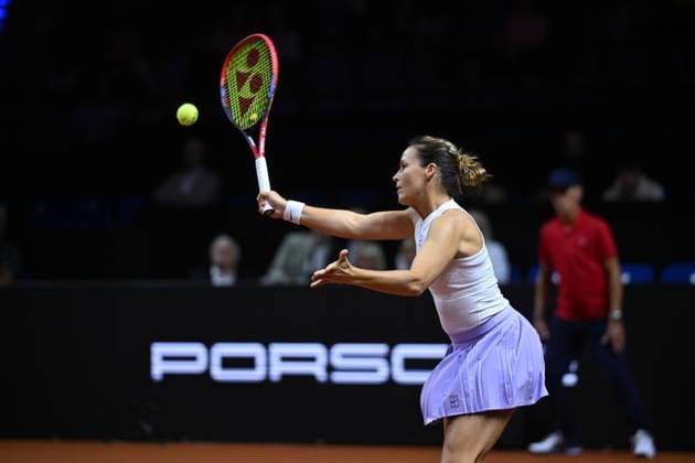 Porsche Tennis Grand Prix 2025 in Stuttgart, 16.04.2025 Tatjana Maria (GER) Porsche Tennis Grand Prix 2025