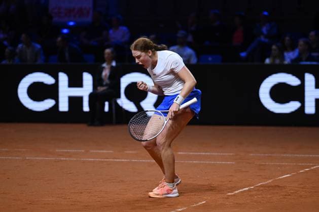 Porsche Tennis Grand Prix 2025 in Stuttgart, 16.04.2025 Ella Seidel (GER) Porsche Tennis Grand Prix 2025