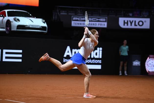 Porsche Tennis Grand Prix 2025 in Stuttgart, 16.04.2025 Ella Seidel (GER) Porsche Tennis Grand Prix 2025