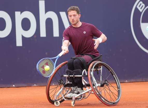 17.04.2025, BMW Open MTTC Iphitos ATP, Tennis Herren Tour 500, Muenchen, Tennis, im Bild: Alfie Hewett (GBR)