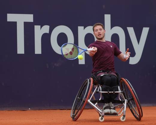 17.04.2025, BMW Open MTTC Iphitos ATP, Tennis Herren Tour 500, Muenchen, Tennis, im Bild: Alfie Hewett (GBR)