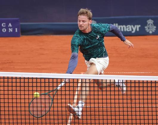 17.04.2025, BMW Open MTTC Iphitos ATP, Tennis Herren Tour 500, Muenchen, Tennis, im Bild: David Goffin (BEL)