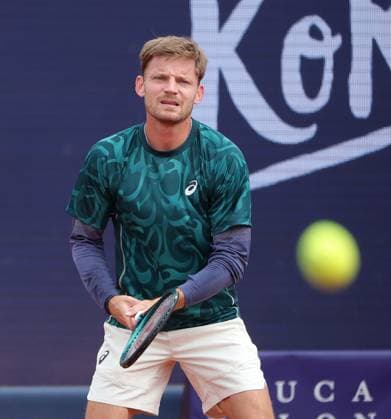 17.04.2025, BMW Open MTTC Iphitos ATP, Tennis Herren Tour 500, Muenchen, Tennis, im Bild: David Goffin (BEL)