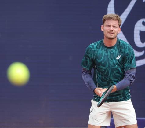 17.04.2025, BMW Open MTTC Iphitos ATP, Tennis Herren Tour 500, Muenchen, Tennis, im Bild: David Goffin (BEL)