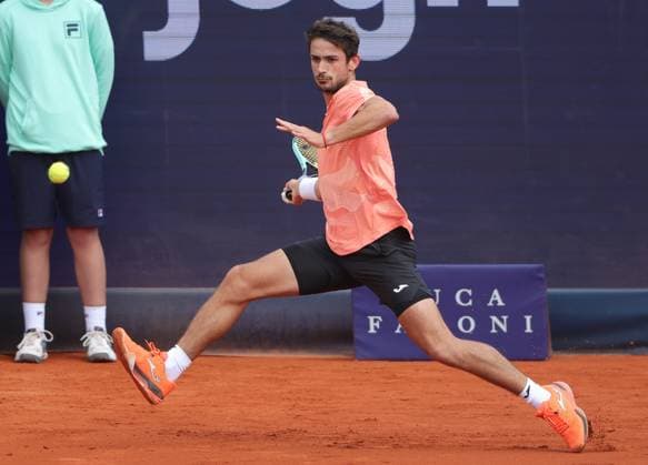 17.04.2025, BMW Open MTTC Iphitos ATP, Tennis Herren Tour 500, Muenchen, Tennis, im Bild: Mariano Navone (ARG)