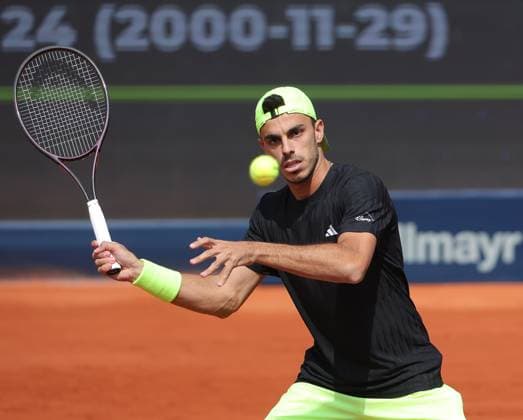 17.04.2025, BMW Open MTTC Iphitos ATP, Tennis Herren Tour 500, Muenchen, Tennis, im Bild: Francisco Cerundolo (ARG)