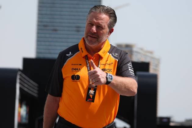 Zak Brown team principal McLaren F1 Team F1 Grand Prix of Saudi Arabia at Jeddah Corniche Circuit (Photo by HOCH ZWEI) Jeddah Saudi Arabia